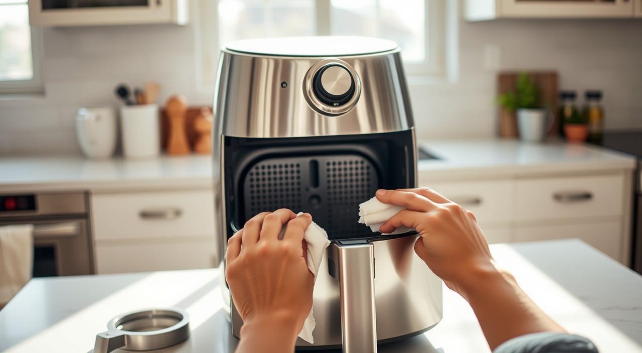 Air Fryer: Guia Completo de Limpeza – O Segredo para não Estragar e Deixar Como