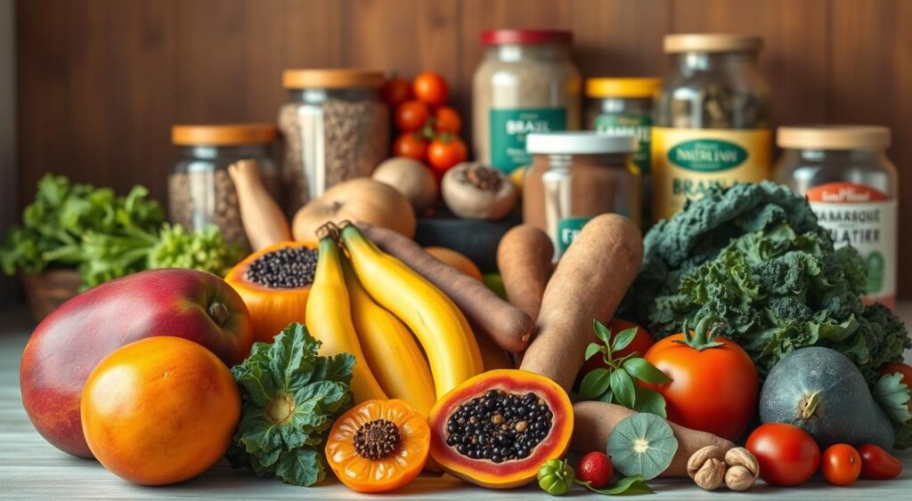 Alimentos saudáveis brasileiros
