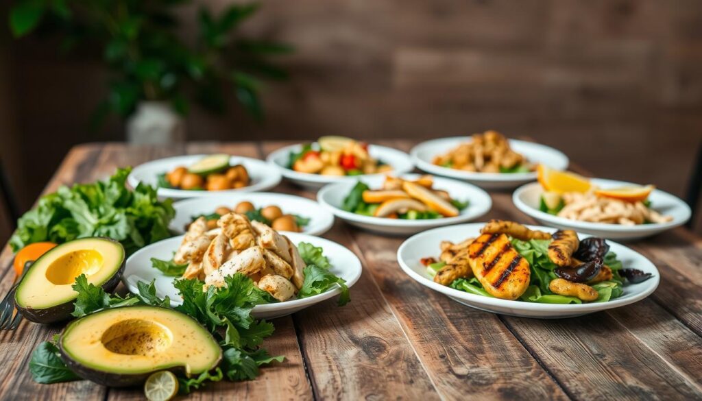 cardápio low carb