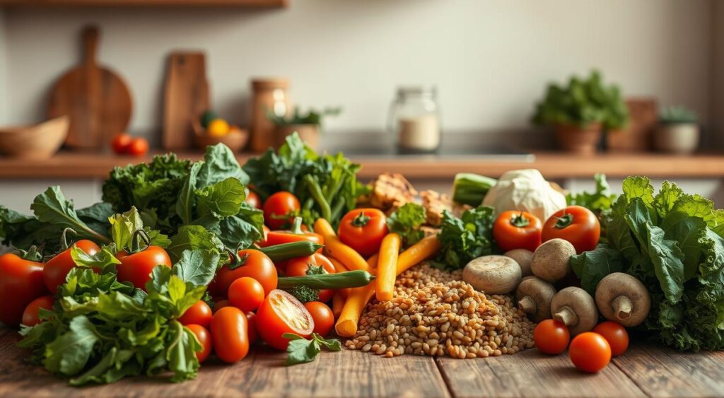 opções vegetarianas