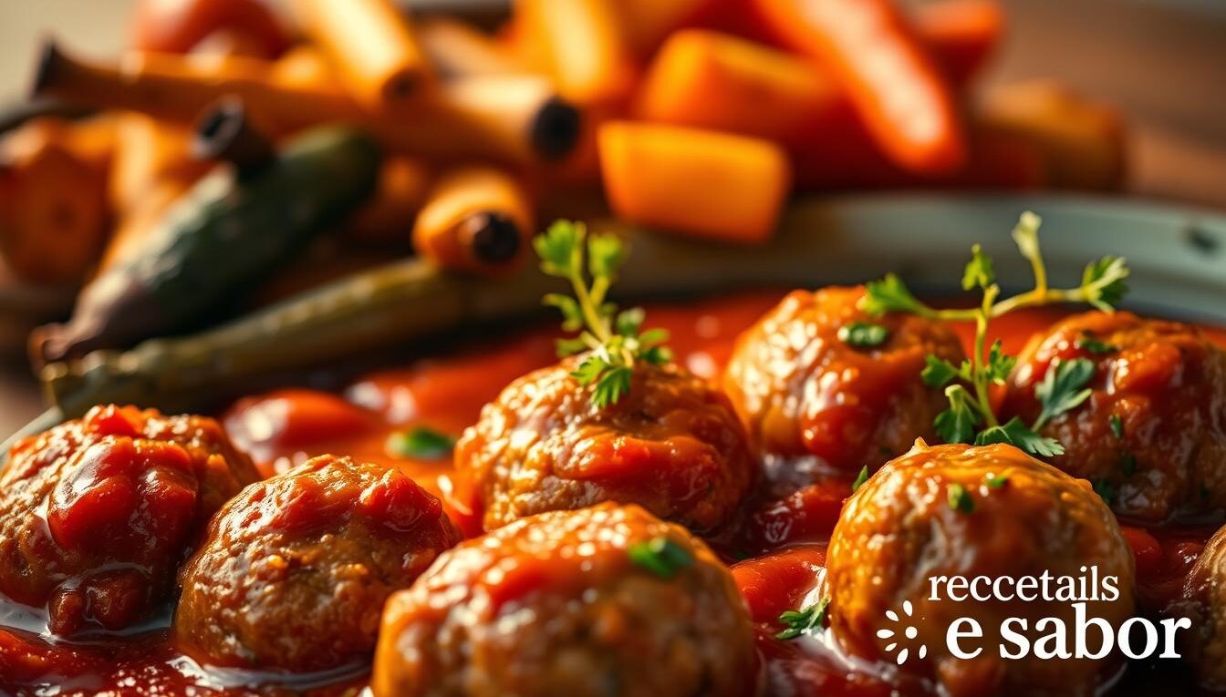 Almôndegas: Buscadas para serem feitas no molho ou assadas.