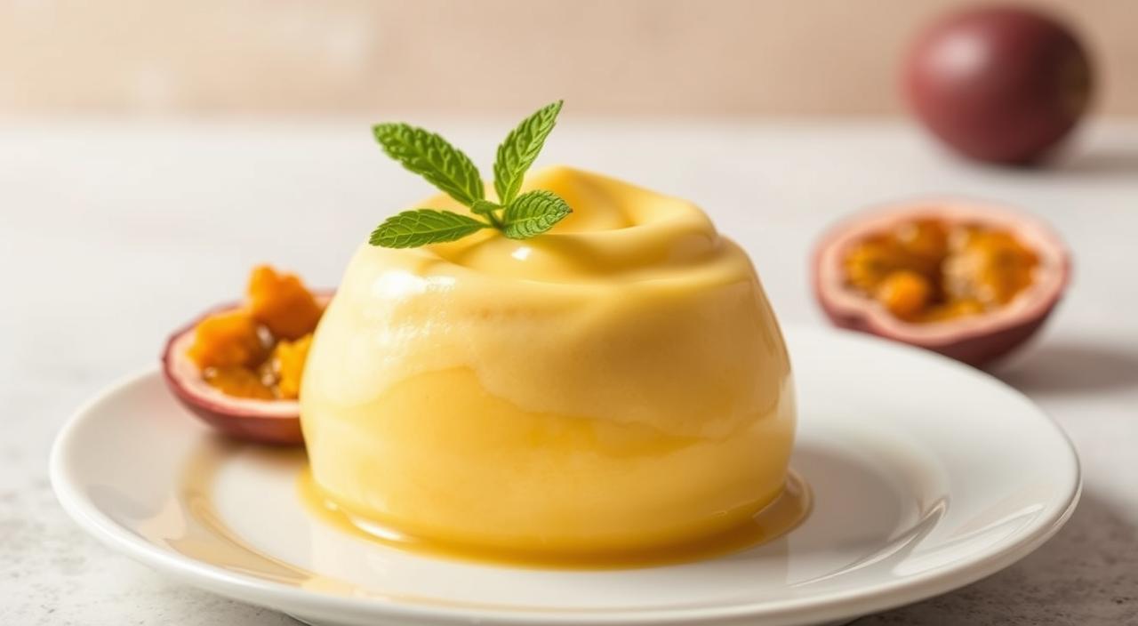 Mousse de Maracujá: Uma sobremesa prática e refrescante, muito popular.