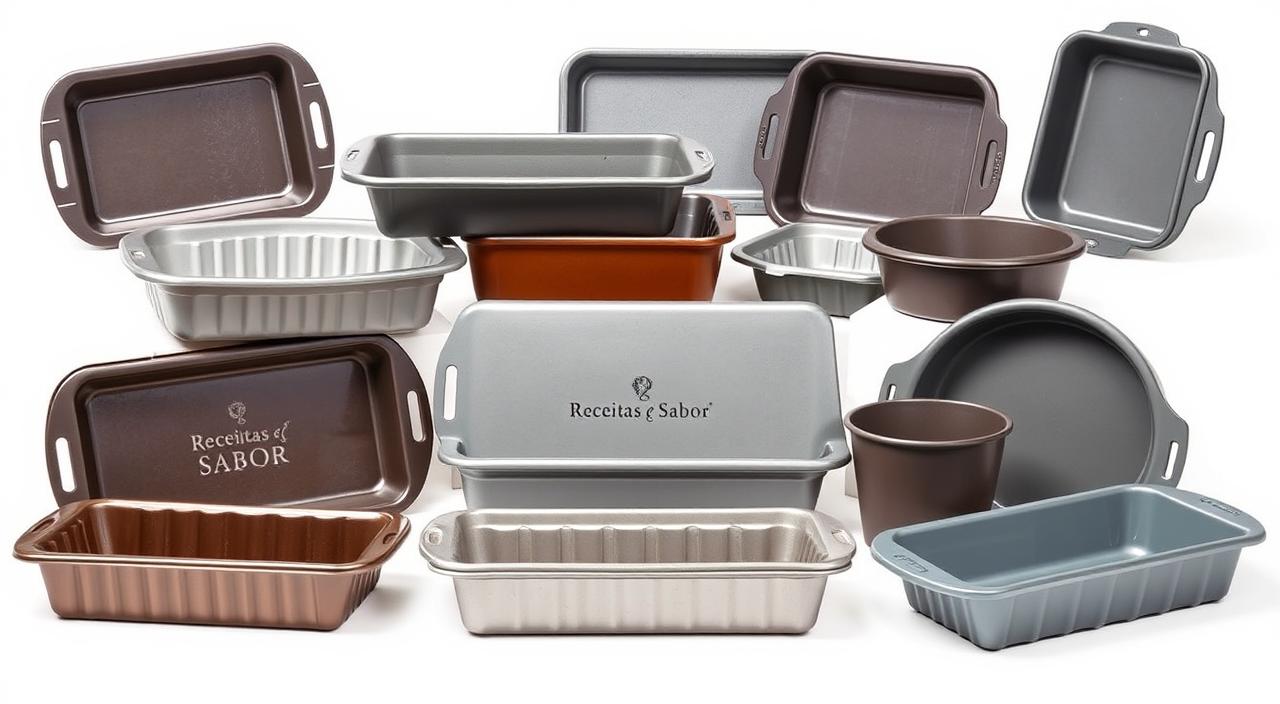O Segredo para Bolos Perfeitos: Os Melhores Tipos de Formas e Assadeiras