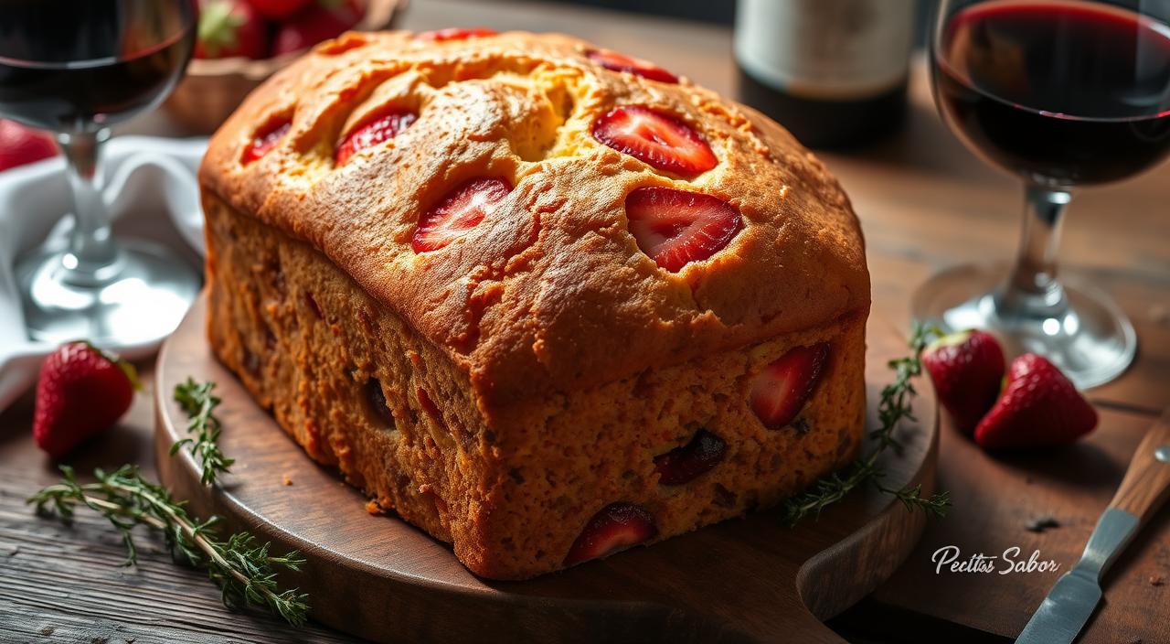 Panetone de Morango do Amor